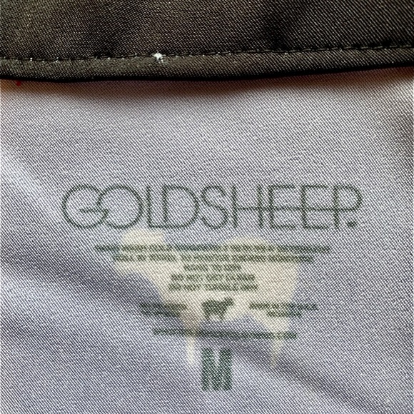 Goldsheep Activewear Half Zip Windbreaker Ski Jacket Retro 80s Neon - Picture 6 of 9